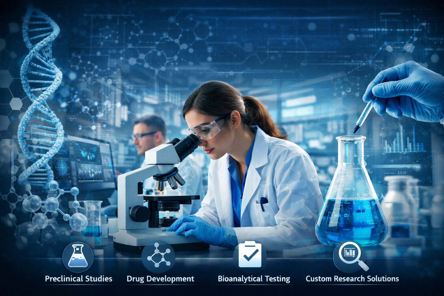 Biotechnology laboratory